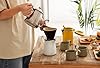 Zero Japan - Bee House Pour Over Coffee Dripper - Lead-Free & Cadmium-Free Ceramic Coffee Maker with Elegant Peek Hole, Drip Cone Brewer Coffee Gifts, Brewing Accessories - Noble Black, Standard Size