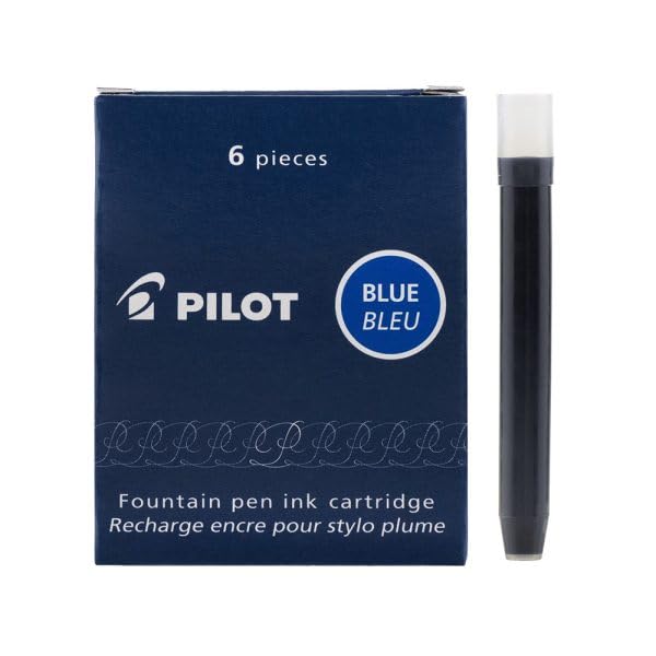 Image of Pilot Blue Ink Cartridge 6 /Pack (Pack of 3)