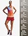 MIER Limitless - Running Tank Tops, Women's Seamless Quick Dry Marathon Racing Singlets, Ultra Lightweight, Rainbow Clouds, XL