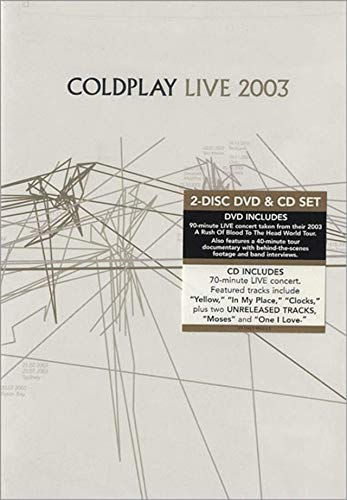 Live 2003 -  Coldplay, Audio CD