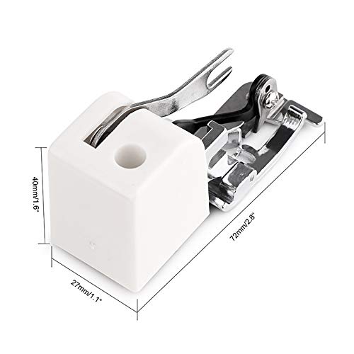 Onever Side Cutter Sewing Machine Presser Foot Feet Attachment Accessory For All Low Shank Singer Janome Brother, Overlock Machine Presser Foot #TOP5