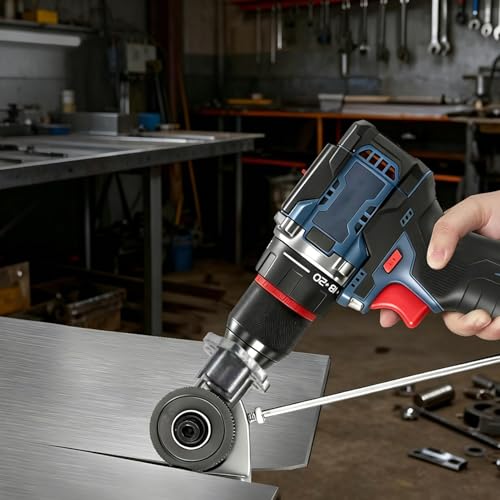 Découpeuse électrique portable de tôle pour éviter les bavures sur l'acier - 4
