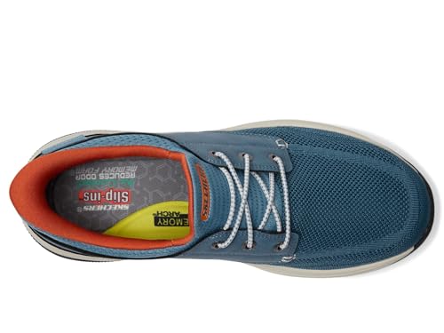 Image of Skechers Men's Meroe Alden Loafer | Casual, Slip-ins, Relaxed Fit, Air-Cooled Memory Foam, Goodyear Rubber