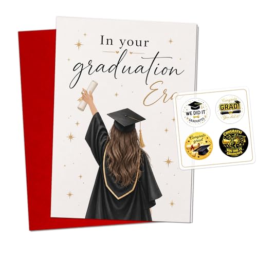 Carte de remise de diplôme pour elle : dites adieu aux vœux banals
