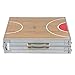 Zaap 8ft Tournament Size Folding Beer Pong/Picnic/Camping Table (8FT, Basketball Court)
