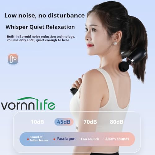 Image of U Shape Massager Gun for Neck,Back & body Pain Relief - Deep Tissue, Rechargeable Cordless Electric Massager for Shoulders, Muscle Relaxation & Sports Recovery, 9 Speed and 9 mode