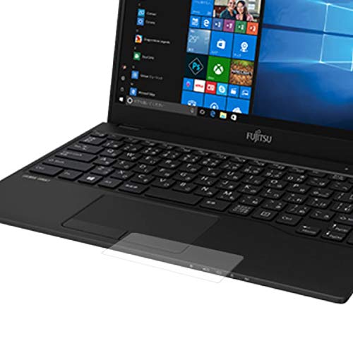 ClearView 【2枚セット】FMV LIFEBOOK UH90/C3 FMVU90C3 2018年11月モデル対応 タッチパッド専用保護フィルム 防指紋(クリア)タイプ