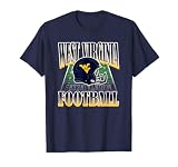 West Virginia Mountaineers Vintage Football Helmet 90's T-Shirt