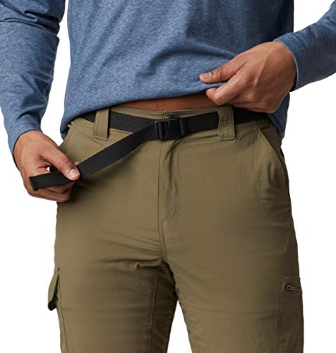 Pantalon léger Columbia Silver Ridge Verde Pietra résistant et fluide - 3