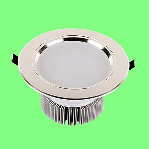 XIAOXY Led Downlight Anti-fog Embedded Ceiling Light Ceiling Downlight Recessed Spot Light Ultra Slim Aluminum Round Panel Lamp Energy Saving LED Anti-dazzle Villa Downlamp Cover