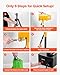 VEVOR Foam Machine, 180 W Party Foam Cannon, Portable Foam Maker with a Tripod Stand, Foam Party Machine with a Submersible Pump, for Backyard, Pool, Outdoor Events, Birthdays, Celebrations & Party