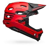 BELL Super Erwachsene DH MIPS Mountainbike-Helm, Mattgrün (2025), L (58-62 cm)