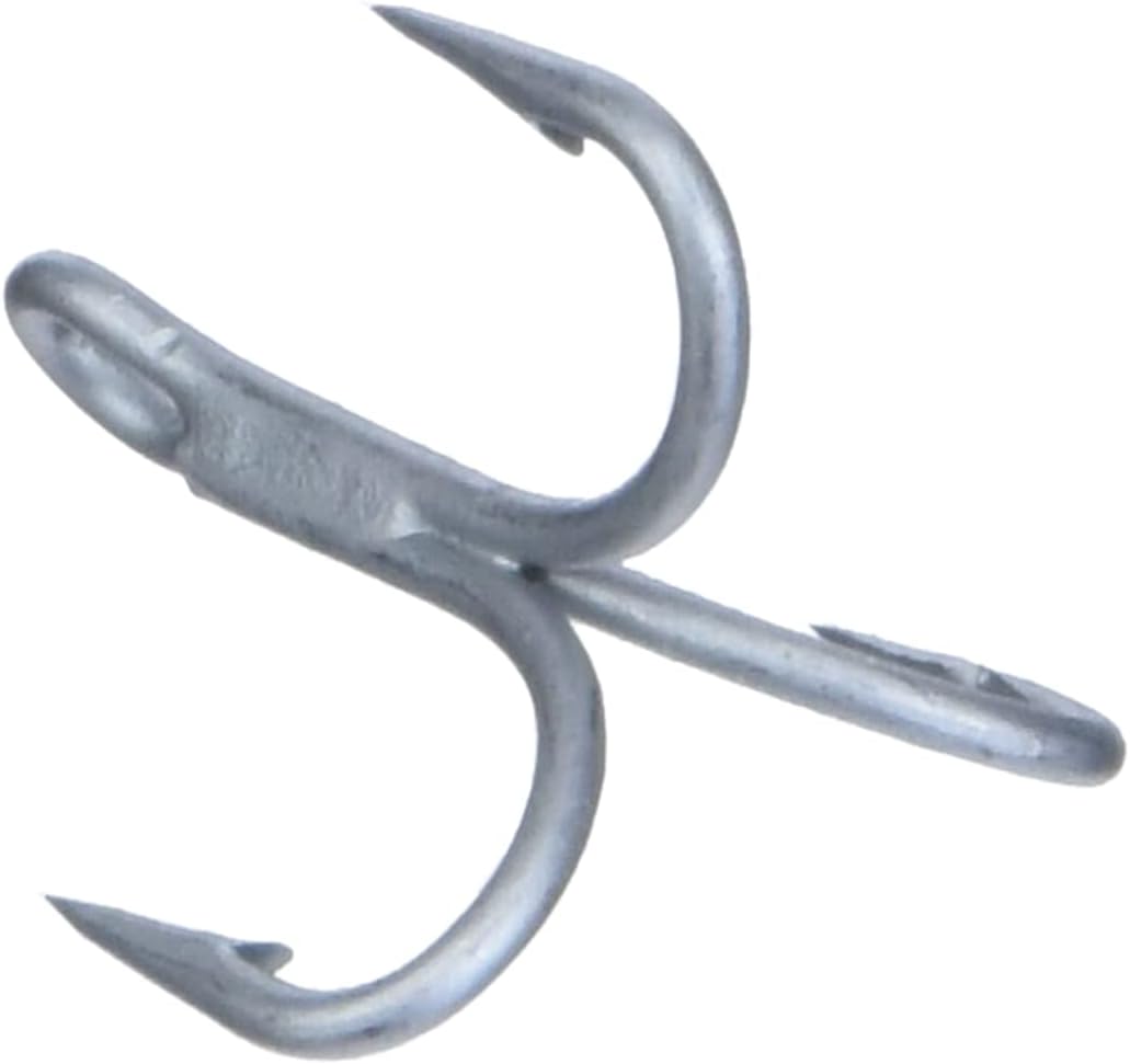 VMC O'Shaughnessy Treble Short 4X, Treble Hook, Forged High Carbon Steel, Cutting Point Technology for Freshwater and Saltwater Fishing