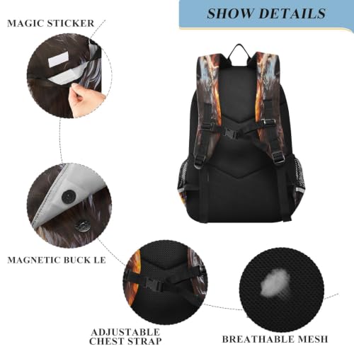 Sac à dos loup cool hurlant ergonomique anti mal de dos - 3