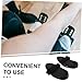 OHPHCALL Fitness Rowing Machine Pedals Rowing Machine Foot Plate Straps for Home Exercise Equipment