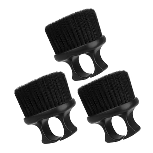OHPHCALL Beard Brush for Men 3pcs Bristle Knuckle Barber Brush Barber Tool for Grooming