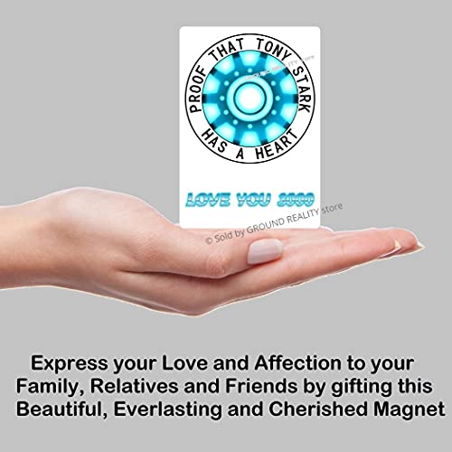 Image of Superhero Ironman Arc Reactor Nanotech Waterproof Digital Picture Magnet. Large Size 10cms x 7cms; Multi Color 1 Piece Ironman Arc Reactor Office Fridge Magnet. Iron Man Gift Souvenir AV-22