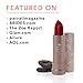 100% PURE Cocoa Butter Matte Lipstick Full Stay All Day Coverage, Lasting Moisturizing & Softening Natural Lip Color for All Skin Tones Vegan Fruit Pigmented Blood Orange (Classic Brick Red) - 0.15 oz