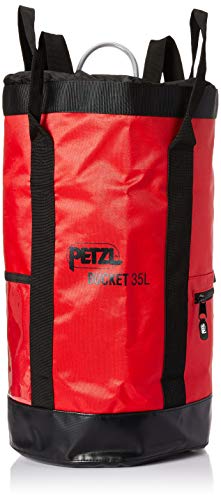 Petzl Bolso Bucket 35L Rojo, Unisex Adulto, Rojo, Talla única