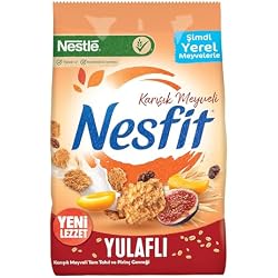 Nestlé Nesfit Whole Grain Mixed Fruit Corn Flakes, 400 g