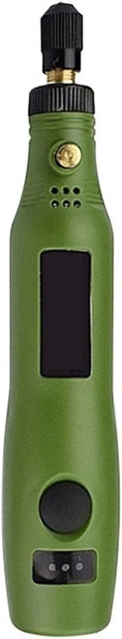 Electric Angle Grinder, USB Cordless Drill Mini Wireless Engraving Polishing Pen Electric Drill For Jewelry Metal Tools Dust Drilling Carving(Green)