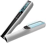 Cordless UV 311nm Narrowband Phototherapy Light Wand with Timer, LCD Control, and Goggles. Treats a Variety of Skin Condition