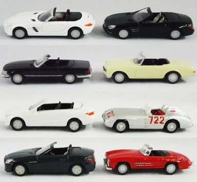 美品　ジョージアヨーロピアンメルセデス・ベンツ ダイキャスト全8種類 美品 ジョージアヨーロピアンメルセデス・ベンツ ダイキャスト全