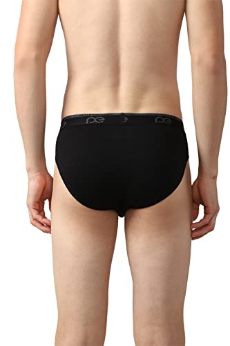Image of Peter England Men's Cotton Blend Classic Printed Briefs (Pack of 3)