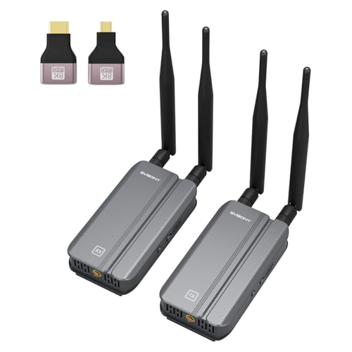 SVBONY ST4 CXf`VXe HDMIM@Zbg 1080P60Hz 5G 0.06s 200-300m`͈ ԊOR 2̓d 14 APPڑւ̑Ή ZK}[NFؕt