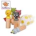 Produktbild Eichhorn 100004537 - Bowlingspiel mit 6 Spielfiguren und 1x Softball, Birkenholz