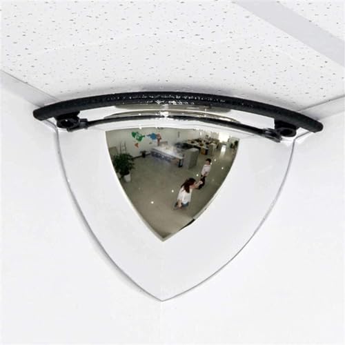 Espejo convexo de seguridad exterior gran angular para tráfico de 90cm 3