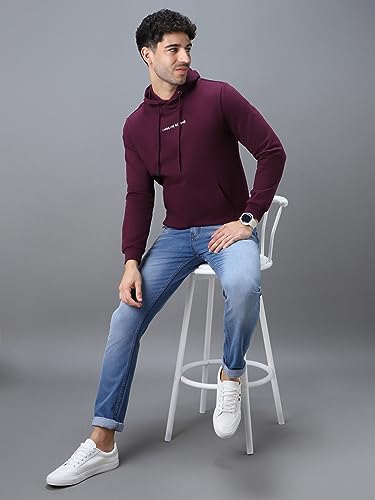 Image of Urbano Fashion Men Polycotton Hooded Sweatshirt