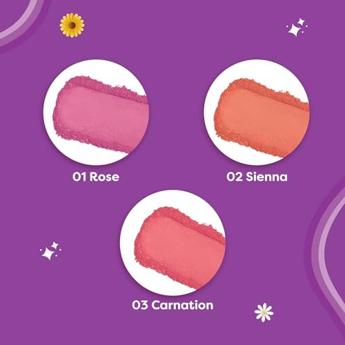 Image of SUGAR POP Ultra HD Blush 01 Rose - 10 gms - Richly Pigmented | Ultra Matte | Blendable | Suits all skin tones