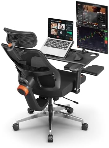 Newtral MagicH-BPRO Silla Ergonómica Escritorio con Bandeja para ...