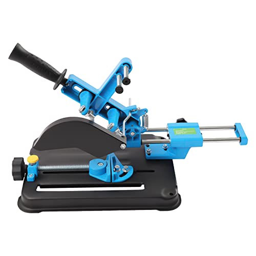 Soporte para amoladora angular, amoladora angular de escritorio de 45°, rango de sujeción 0 – 11 cm, rango de corte 13-27 cm, para amoladora angular de 3,94 – 4,92 pulgadas de diámetro