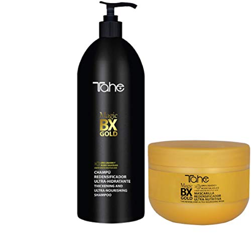 TAHE MAGIC BX GOLD THICKENING AND ULTRA-NOURISHING SHAMPOO 1000ml + THICKENING AND ULTRA-NOURISHING MASK 300ml