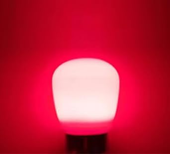 E14 Coloured LED Light Bulbs, E14 Red Decorative LED Bulb, 25 W Bulb Replacement, Decoration for Christmas, Halloween, Party, Gathering, Bar, Ambient Lighting, Pack of 4 [Energy Class B]
