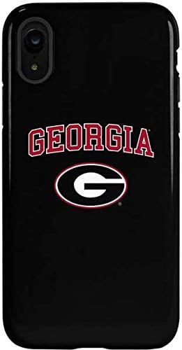 Skinit Pro Phone Case Compatible with iPhone XR - Officially Licensed University of Georgia Logo Red Design