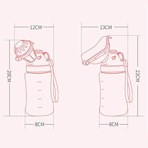 Potty Seat voor peuters Reizen baby toilet handig schattig urinoir meisje jongen auto badkamer urinoir poeder blauw… - Afbeelding 3