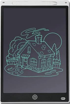 Durable Writing Instument 12 Inch Ruffpad, Portable LCD E-Pad, Paperless Handwriting Learning Tablet for Kids 3+ Years | Ideal for Writing, Drawing, Sketching – Ultra-Thin(WhiteBlack)-image-41