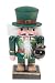 Clever Creations Traditional Wooden Chubby Leprechaun Nutcracker Festive Christmas Decor | Green Outfit with Pot of Gold | Perfect for Shelves and Tables 100% Wood | 6.5" Tall