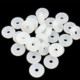 pson 100PCS Silicone Stopper Beads, Silicone Beads Stopper Spacer Locating for DIY, Bracelet, Necklace, Jewelry