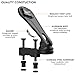 Rokform - Motorcycle Cell Phone Perch Mount, Fits Most Harley's, Metrics, and Indian Cruisers, Secures Phone Via Quad Tab Twist Lock Mount and Built-In Magnet Mount (Black)