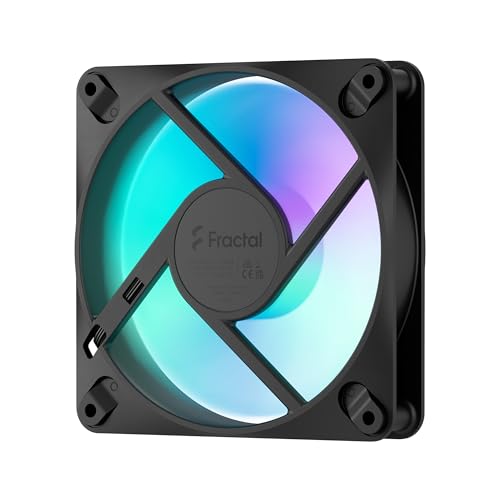 Image of Fractal Design Dynamic 3 12 RGB 3-Pack Black 120mm PWM Fans