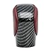 SHIFTIN Gear Shift Knob Shifter for Lexus ES GS GX is NX RC RX 200t 300 350 3450h 450hL 350L (Rioja Red Rose/Carbon Fiber Pattern)