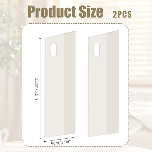 Image of JJUNW 2Pcs Small Rubber Squeegees, Hand Water Scraper, Mini Soft Rubber Window Squeegee, for Windows, Mirrors, Bathroom Glass Shower Mirrors and Counter, Kitchen Countertops and Sink
