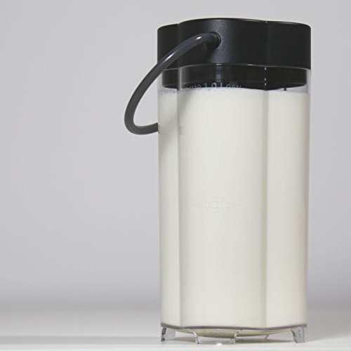 Nivona B07BMH1XXR Milchbehälter, Plastic, 1 Liter, durchsichtig Cover