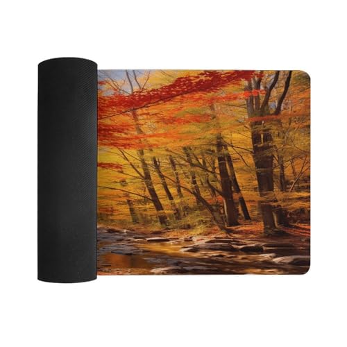 Mouse pad de goma grande resistente al agua 60x30 cm miniatura 3