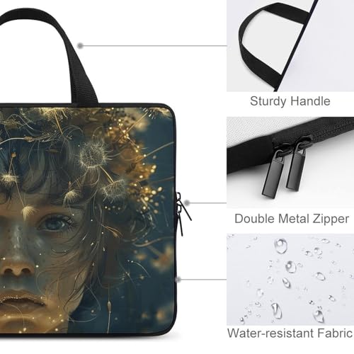 Bolso para Laptop 15 pulgadas Arte Dandelion Unisex miniatura 3