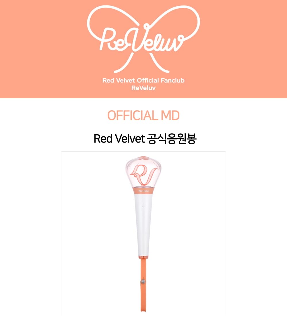 Dreamus Red Velvet - Official Fanlight Light Stick + 1 Random Photocard